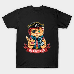 Pirates cat T-Shirt